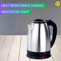 Electric Kettle With Stainless Steel Body 2 Litre for Boiling Water & coffeeA4 Electric Kettle-image-122