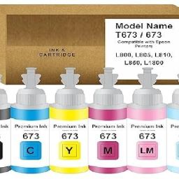 Gedi T664 Refill Ink for L380,L361, L565, L210, L220, L310, L350, L355 Printer Black + Tri Color Combo Pack Ink Bottle-image-69