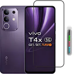 GORILLA PRO PLUS Tempered Glass Guard for Vivo T4X 5G Temper Glass Screen Protector Edge To Edge Full Coverage Screen Guard For Vivo T4X Tempered Glass-image-26