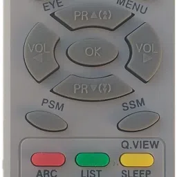 LipiWorld 6710V00109BTV Universal Remote Control Compatible ForCRT TV LG Remote Controller-23