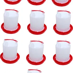 tm&w poultry 1.5 Ltr drinker 10 pcs for duck, chicken, quail, birds Platform Bird Feeder-picture-43