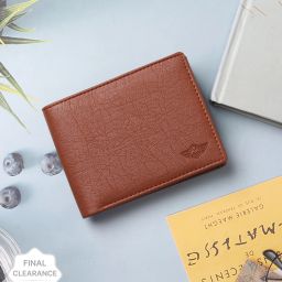 Men Casual, Evening/Party, Formal, Travel, Trendy Tan Artificial Leather Wallet-image-36