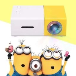CABRRR YG-300 Mini Projector| 720P Output | USB & Remote | 600 Lumens| Portable Projector Mobile Mod-34