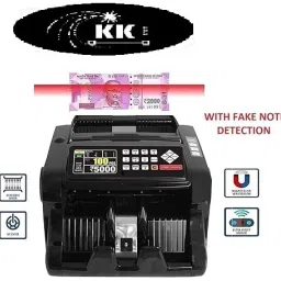KK MART Advanced Mix Note/Money Value Counting Machine with MG, UV, IR Fake Detection Note Counting Machine image 2