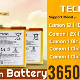 Tecno Mobile Battery For BL 36BT Tecno Camon i 2X/ I Air 2+/I Click / i2 / ID5/ID5a/ID5b/IN6/ID3k-3650 Battery-image-21