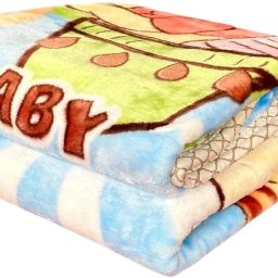 Cartoon Single Swaddling Baby Blanket forAC Room-image-36