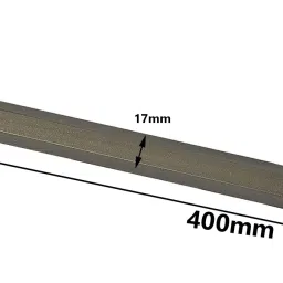 dumdaar 17x400mm FLAT and POINTED SDS Max Shank Chisel for Demolition hammer Concrete Breaker bit set for Tile Chipping/Wall Slotting/Scraping Masonry Hammer Drill image 2