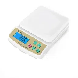 ZYNATY 10kg Vegetable Kitchen SF 400A Adapter Weighing Scale (Off-White) Weighing Scale 10kg weighing scale for home kitchen (with adaptor) Weighing Scale-image-10