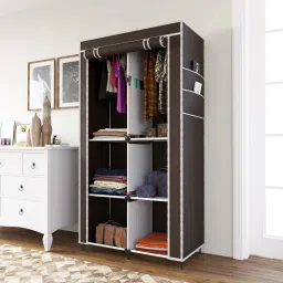 Collapsible Wardrobe for Clothes PP Collapsible Wardrobe-image-9