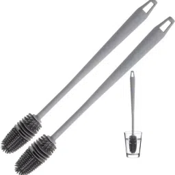 TinybloomSilicon Brush for Water Bottles Bottle Cleaning Brush6017-image-21