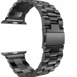 TRENDINGVIEW Smart Watch Universal Fit 42mm/44mm/45mm Strap Heavy Metal Chain Strap 44 mm Stainless Steel Watch Strap-image-51