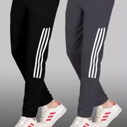 Pack of 2 Men Printed Multicolor Track Pants-image-91