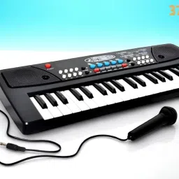 37-Key Musical Piano Keyboard with Microphone 430A1 Song Record Feaure_U742-picture-17