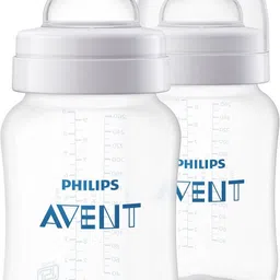 philips avent Anti-Colic Baby Bottle SCY103/20 | 1m+ age | BPA free | Pack of 2 - 260 ml-picture-23
