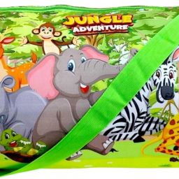14 L Gym Duffel Bag - Travel Duffle Bag, Jungle Theme Duffke Bag For Boys & Girls - Green-image-53