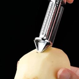 glnrm 3 in 1 Multifunctional Vegetable, Fruit Peelers, Potato Scraper or Chopper Straight Peeler image 3
