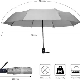 five star rating umbrella Automatic Open and Close Windproof and Compact Mini, With Easy to Use Umbrella image 3