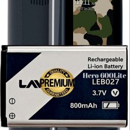 VEHUB Mobile Battery ForCompatible Lava Hero 600 Lite II 800mAh(Premium Quality)-image-44