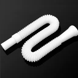 PVC HOSE PIPE FOR WASH BASIN/ SINK 0.113 PVC Kitchen Pipe for Sink/ Waste/ Wash Basin Expandable & Flexible Drain Pipe Hose Pipe-image-66