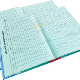 Gate Entry Register for Schools/Offices/Factories/Institutes - 42 Entries Per Page - 38 Pages - Pack of 2 1-Part Office /School Record Register-image-28