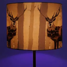 pinecraft international Benevento Multicolour Silk Printed Lampshade-picture-8
