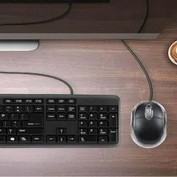 ANJO Wired USB Keyboard-Wired LED Mouse-Non Slip Mouse Pad-3.0 USB Hub Combo Set Designed for Gaming image 4