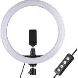 Krittoe 10" Dimmable Selfie LED Ring Light for YouTube Ring Flash-image-87