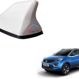 High performance Shark Fin Antenna White color Car FM Radio Signal Aerials for Tata Nexon Shark_Fin_White_Tata_Nexon Satellite Vehicle Antenna-image-37