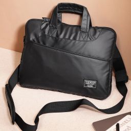 Men & Women Black Messenger Bag-image-98