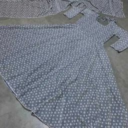 Printed Georgette Stitched Anarkali Gown-image-11