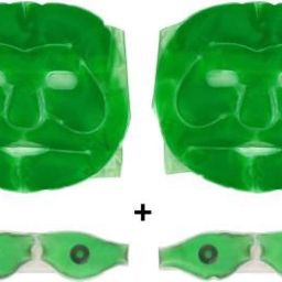 2pcs Aloe vera gel face and eye masksFace Shaping Mask-12