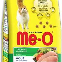 meo chicken vegetable Vegetable 1.2 kg Dry Adult Cat Food-image-99