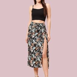 Top Wrap Skirt Co-ords Set-image-16
