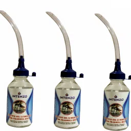 Treadmill Belt's Silicone oil Lubricant pack of 3 each in 100ml Manual Pump-24