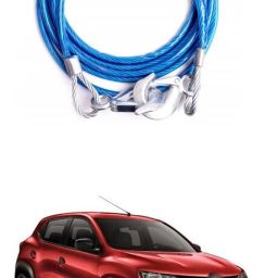 Car Vehicle Emergency Steel Tow Cable Towing Strap Rope 4m 8mm For Kw-id Front Mount Towing Hook-image-88