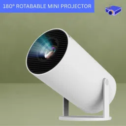 Guggu Mini HD Projector for Home 4KSupport With Built-in App Netflix/Prime/YouTubeJ120 (4500 lm / 1 Speaker / Wireless / Remote Controller) Portable Projector-5