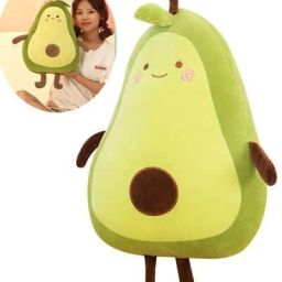 Latest Cute Avocado Soft Toy, Fruit Stuffed Pillow, Hugging Cushion - 40 cm-image-22