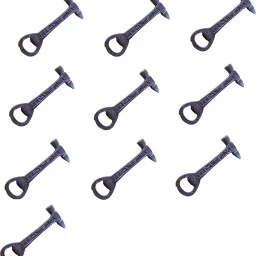 (Pack of 10)Metal Hammer and Bottle Opener with Ice Pick, 3 in 1 (5 Inch) vintageopener Bottle Opener-image-5