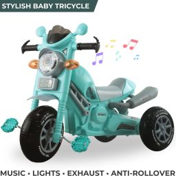 Bike for Kids | Music Horn | Multicolour Lights | Cycle for 3-6 Years Boy & Girl Pedal Tricycle-9