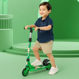 Scooter for Kids 3 Wheeler Foldable Kick Skating Cycle with Rear Brake-image-68