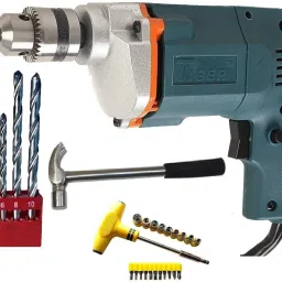 new 350w Electric Machine with & Screwdriver Bits Pistol Grip Drill-image-55