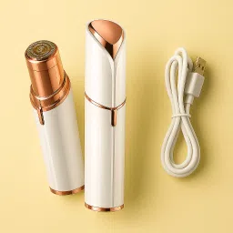 ZovoHub Elegance Edge Facial Hair Remover for Women – 18K Gold-Plated, USB Rechargeable, Painless Use Cordless Epilator-image-13