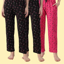 fit n fame Pack of 3 Women Pyjama-picture-4