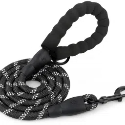 dog leash for puppy cat belt cat leash dog rope Nylon Retractable leash (BLACK) 18 cm Dog & Cat Cord Leash-image-4