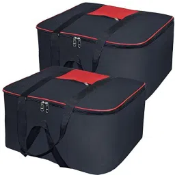 Quaffor Red Storage 2 unit Polyester Laundry Bag-15