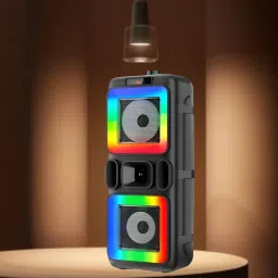 SACRO Bluetooth Party Speaker With Karaoke Mic & RGB Lights Immersive Stereo SoundG138 40 W Bluetooth Party Speaker-picture-23