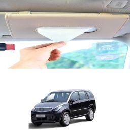Beige Car Tissue Holder Napkin for Sun Visor and Backseat – Universal Fit V8 Vehicle Tissue Dispenser-image-61