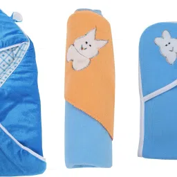 Cartoon Crib Hooded Baby Blanket for Mild Winter-24