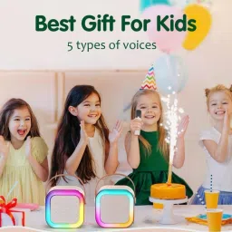 noxxo Wow music With wireless Mic & Voice Changing Effects LED Bluetooth 10 W Bluetooth Home Audio Speaker image 5