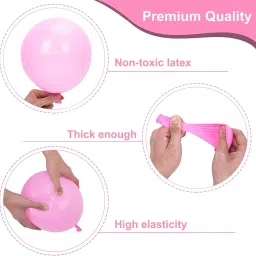 balloon and you Happy Birthday Decoration kit Set Combo with White Net & Led Light image 2
